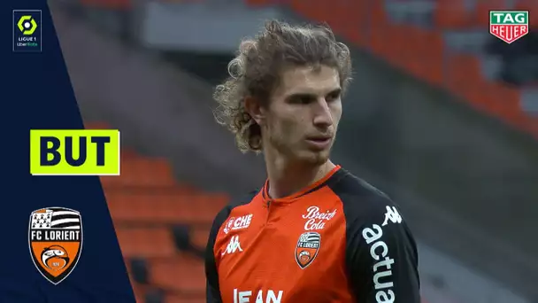 But Pierre-Yves HAMEL (29' pen - FC LORIENT) FC LORIENT - NÎMES OLYMPIQUE (3-0) 20/21