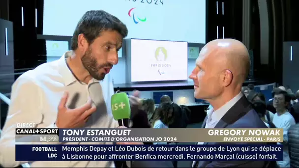DailySport - Tony Estanguet évoque le nouveau logo Paris2024