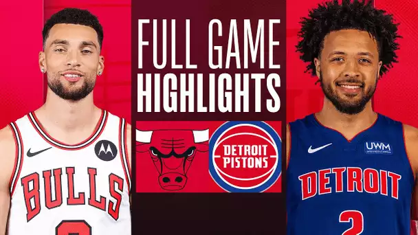 BULLS at PISTONS | FULL GAME HIGHLIGHTS | October 28, 2023