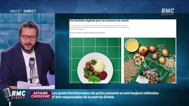 Ikéa se lance dans les boulettes végétales