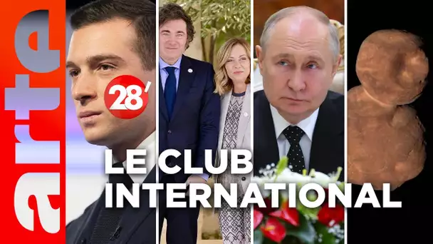 Politique étrangère du RN, populisme, Arrokoth… | Le Club International - 28 minutes - ARTE