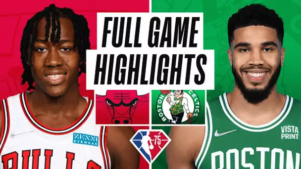 BULLS at CELTICS | FULL GAME HIGHLIGHTS | January 15, 2022