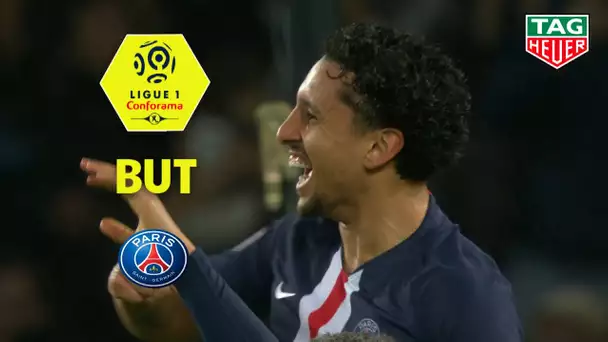 But MARQUINHOS (45' +2) / Paris Saint-Germain - Girondins de Bordeaux (4-3)  (PARIS-GdB)/ 2019-20