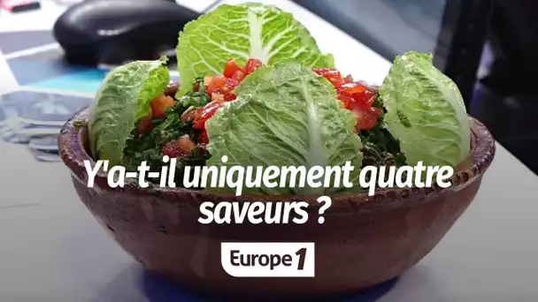 Y a-t-il uniquement quatre saveurs ?