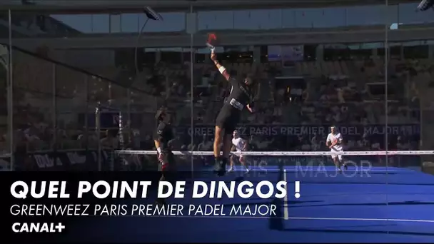 Le point de dingos signé Lebron / Galan qui remporte le 1er set !