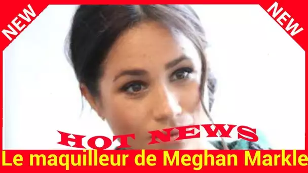 Le maquilleur de Meghan Markle a-t-il donné un indice précieux sur sa date d’accouchement ?