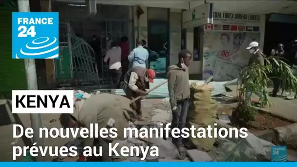 "Nous souffrons vraiment" : de nouvelles manifestations prévues au Kenya • FRANCE 24