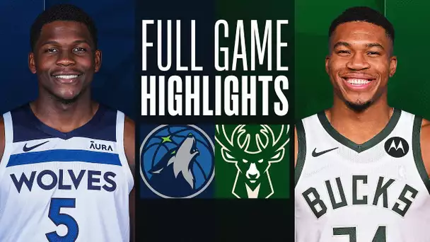 TIMBERWOLVES at BUCKS | FULL GAME HIGHLIGHTS | February 8, 2024