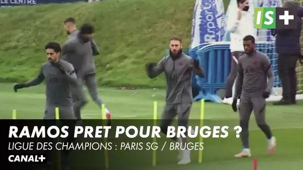 Ramos à l'entrainement, pas Kimpembe