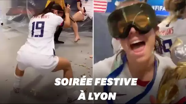 Après leur victoire en Coupe du monde, les Américaines ont passé une folle nuit