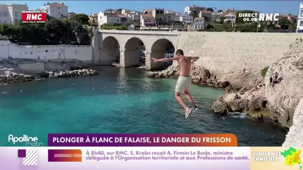 Plongeons sauvages à Marseille : le danger du frisson