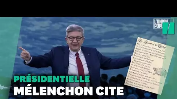 Mélenchon explique son refus de la primaire populaire par une fable de la Fontaine