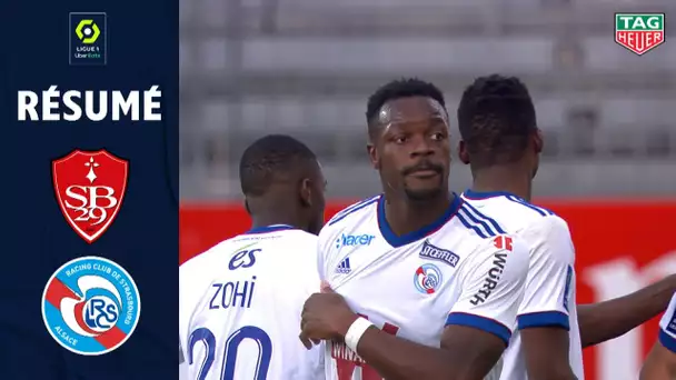 STADE BRESTOIS 29 - RC STRASBOURG ALSACE (0 - 3) - Résumé - (SB29 - RCSA) / 2020-2021