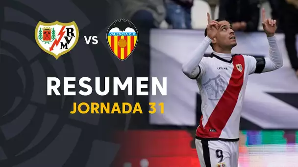 Resumen de Rayo Vallecano vs Valencia CF (2-0)