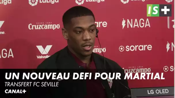 Anthony Martial : "ils m'ont donné une grande envie de venir ici" - Transfert FC Séville