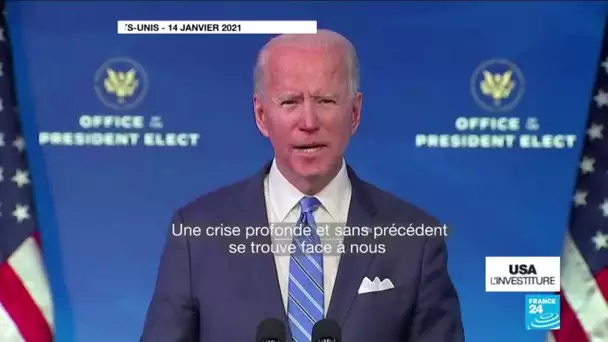 Investiture de Joe Biden aux Etats-Unis : relancer l'économie américaine, le défi du nouveau préside