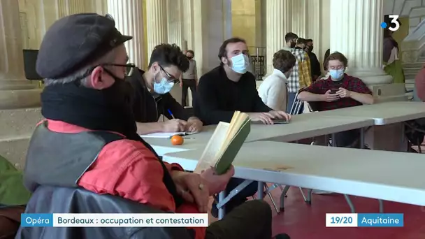 Tensions autour de l'occupation du Grand Théâtre à Bordeaux