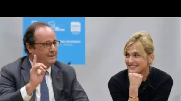 François Hollande et Julie Gayet ovationnés au concert d'une célèbre chanteuse, la...