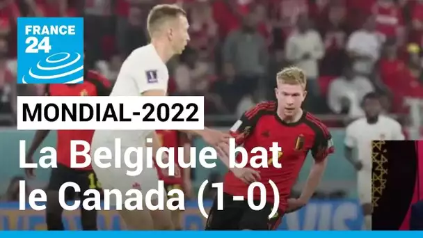 Mondial-2022 : la Belgique bat le Canada (1-0) •