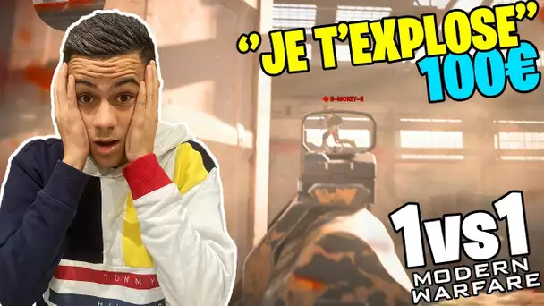 IL MISE 100€ CONTRE MOI , JE L'HUMILIE ?! (FACECAM)