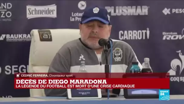 Football : Diego Maradona, légende du football argentin, est mort