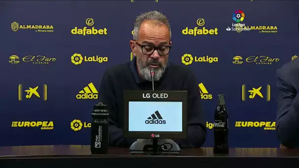 Rueda de prensa Cádiz CF vs Elche CF