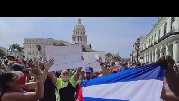 Covid-19, difficultés économiques : les Cubains excédés par la crise • FRANCE 24