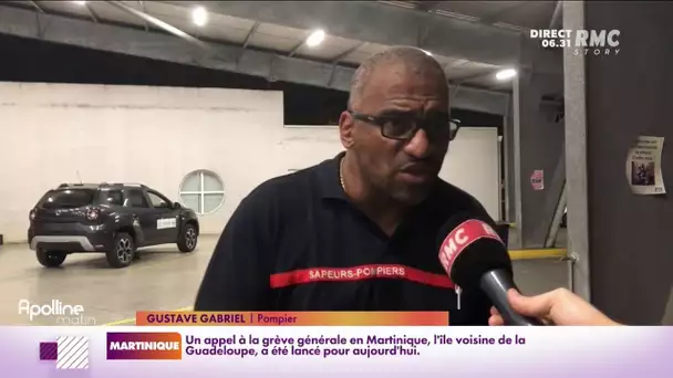 En Guadeloupe, les pompiers ne décolèrent pas contre l'obligation vaccinale des soignants