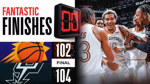 Final 4:49 WILD ENDING Spurs vs Suns 🚨 | March 25, 2024