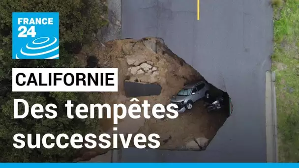 Des tempêtes successives en Californie font une quinzaine de morts • FRANCE 24