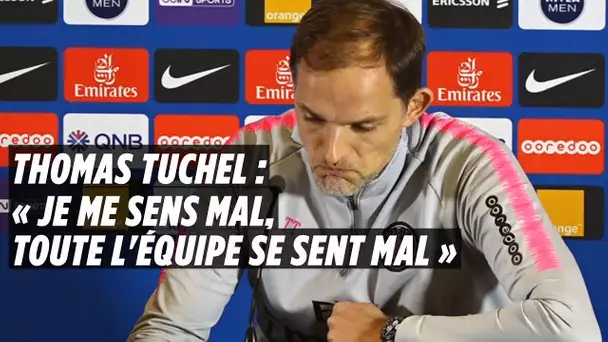 PSG. Tuchel : « Je me sens mal, toute l’équipe se sent mal »