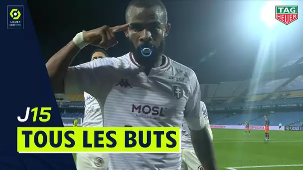 Tous les buts de la 15ème journée - Ligue 1 Uber Eats / 2020-2021