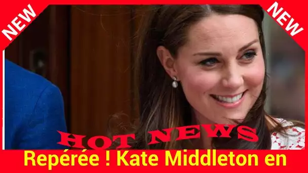 Repérée ! Kate Middleton en promenade avec son bébé