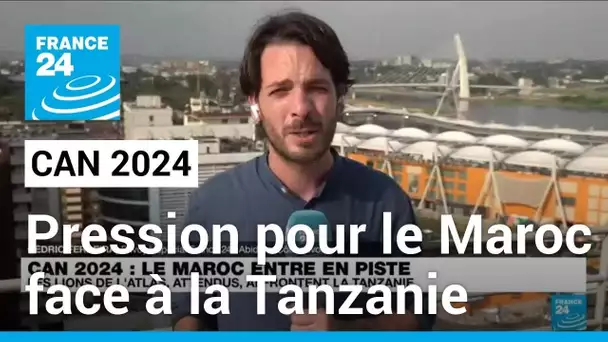 CAN 2024 : pression pour les marocains, qui s'apprêtent à jouer leur premier match de la compétition