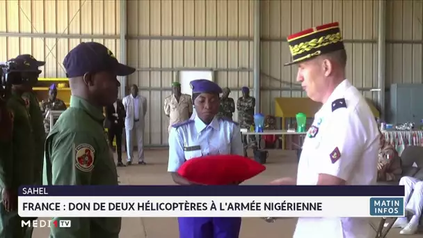 France : don de 2 hélicoptères à l´armée nigérienne