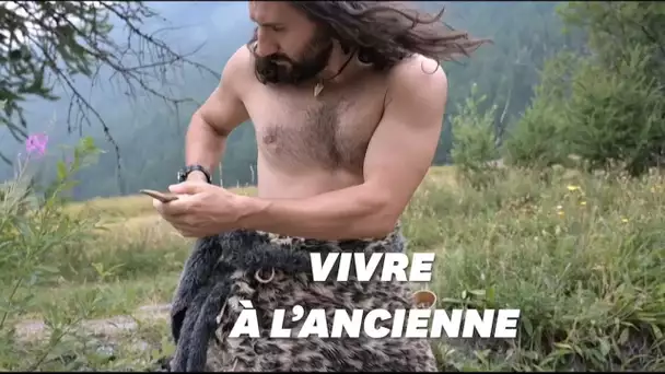 Il imite l'homme de Néandertal pour apprendre à survivre en pleine nature