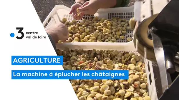 Eguzon : connaissez-vous la machine à éplucher les châtaignes ?