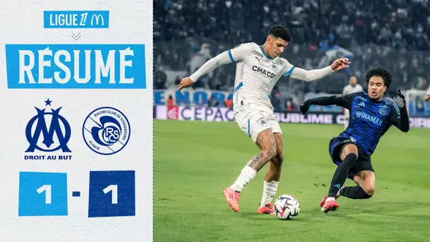 OM 1-1 Strasbourg l Le résumé de la rencontre