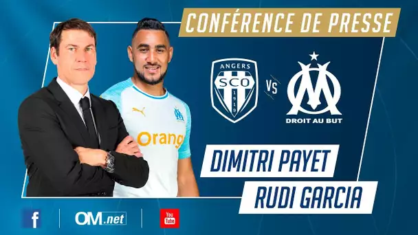 Angers - OM | La conférence de Dimitri Payet et Rudi Garcia