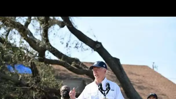 Ouragan Ida : En Louisiane, Joe Biden promet le soutien de la nation