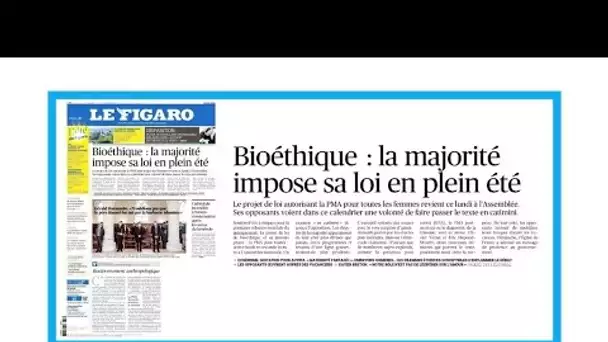 Loi sur la bioéthique en France: "La majorité impose sa loi en plein été"