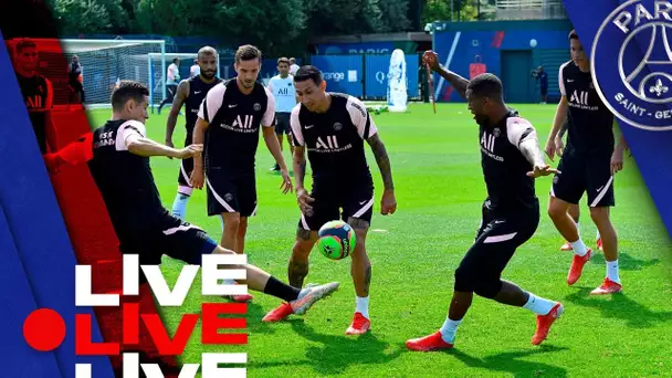 ⚽️ 15 minutes d'entraînement avant Stade Brestois - Paris Saint-Germain 🔴🔵