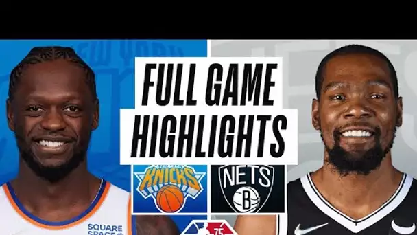 KNICKS at NETS | FULL GAME HIGHLIGHTS | March 13, 2022