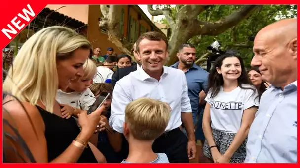 ✅  Brigitte et Emmanuel Macron à Brégançon : ce temps consacré à leurs petits-enfants