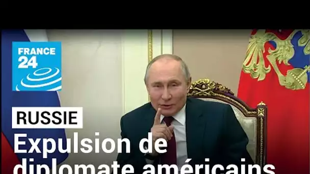 La Russie réplique aux sanctions et expulse des diplomates américains