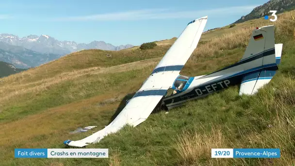 Vars : Deux avions se crashent en l'espace de quelques heures. 5 blessés dont 3 graves