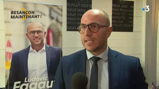 Ludovic Fagaud, candidat LR, à la mairie de Besançon, son projet touristique