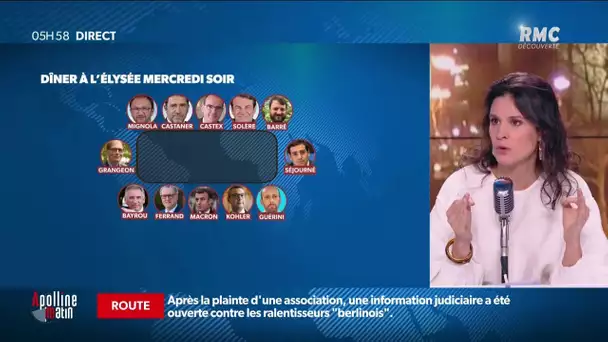 Un "dîner politique" sans femme à l'Elysée: "Moi, j'hallucine!" dénonce Apolline de Malherbe