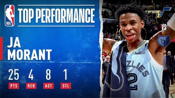 Ja Morant WENT OFF For 25 PTS & 8 AST