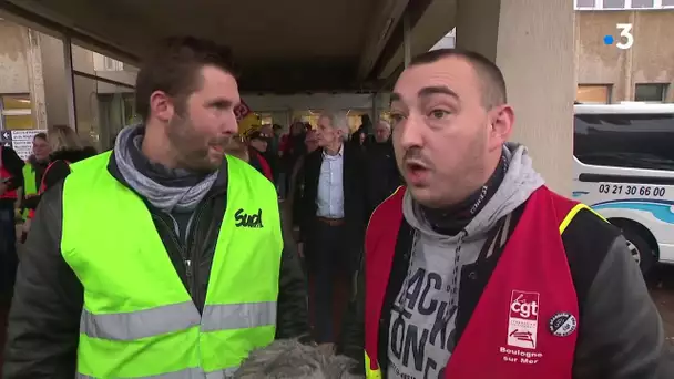 Grève contre la réforme des retraites : les manifestants poursuivent le mouvement à Boulogne-sur-Mer